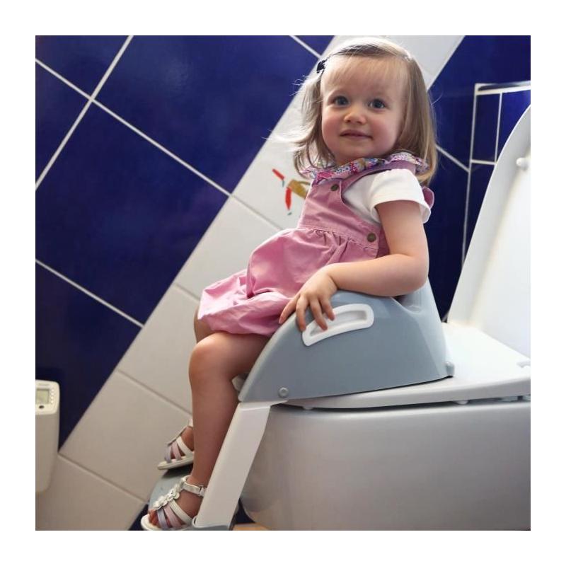 Réducteur WC Kiddyloo Bleu Océan - Made in France