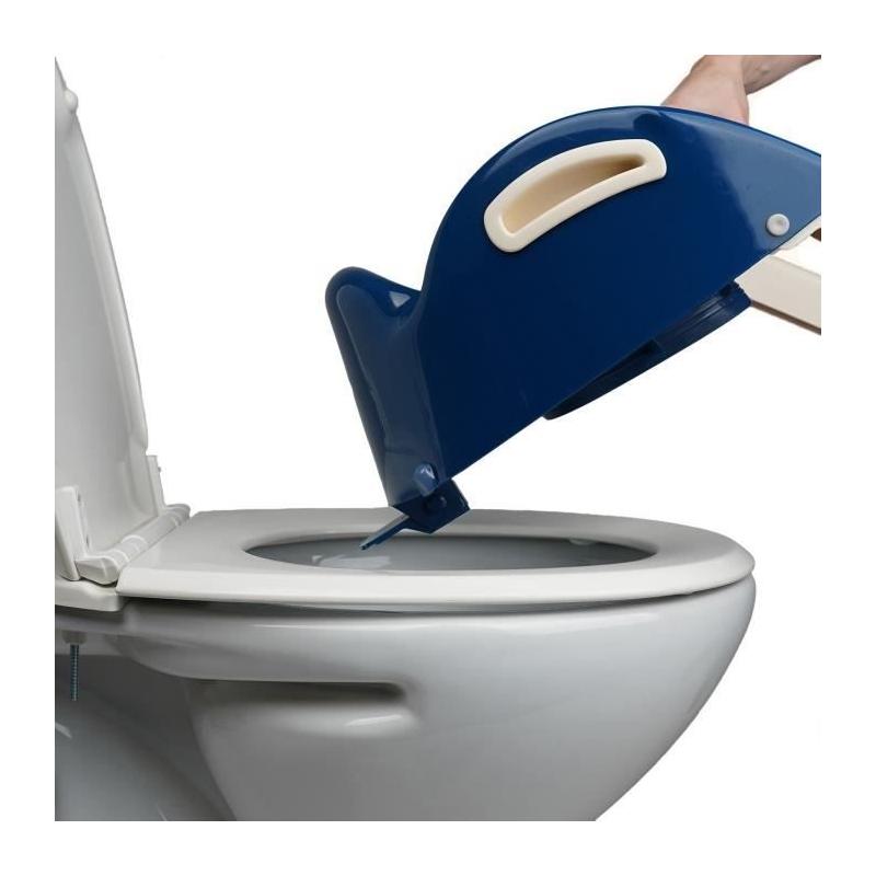 Réducteur WC Kiddyloo Bleu Océan - Made in France