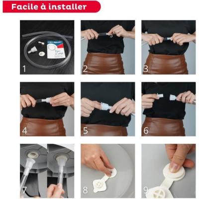 Thermobaby - Tuyau de vidange pour baignoire lagon & vasco blanc