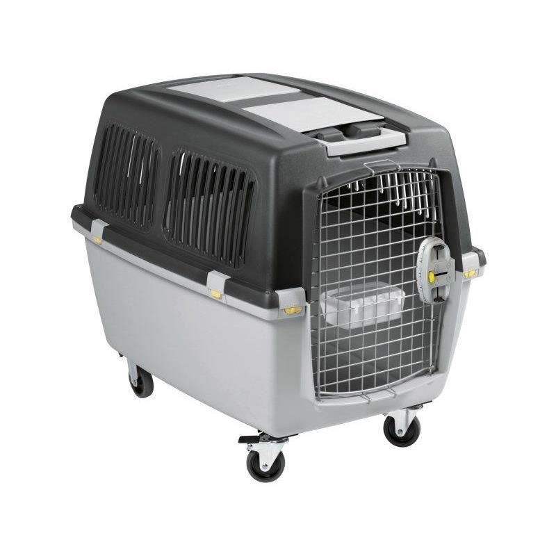 Caisse de transport pour chien Kerbl Gulliver Mega - Gris