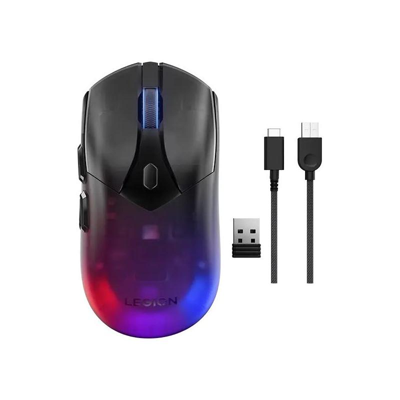 Lenovo Legion M410 souris Jouer Ambidextre RF Wireless + USB Type-C Optique 16000 DPI