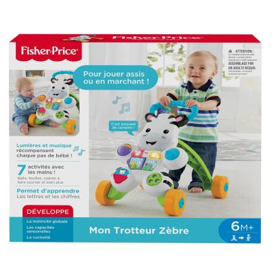 Fisher-Price Mon Trotteur Zèbre Parlant