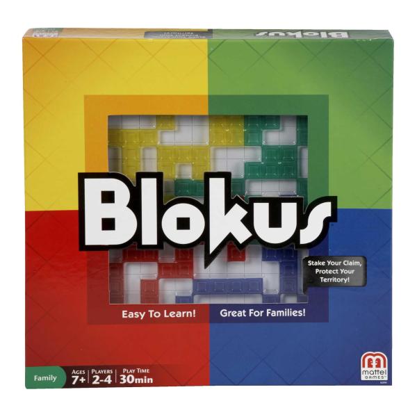 Mattel Games - Blokus - Jeu de Société - 7 ans et + BJV44