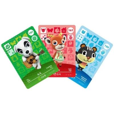 Cartes Amiibo - Animal Crossing Série 2 • Contient 3 cartes dont 1 spéciale Cartes Amiibo - Animal Crossing Série 2 • Contient 3 cartes dont 1 spéciale