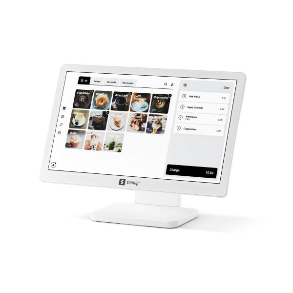 SumUp POS Lite & Solo 33 cm (13") 1920 x 1080 pixels Écran tactile Blanc