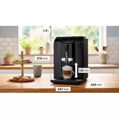 Bosch Serie 2 TIE20119 machine à café Entièrement automatique Machine à expresso 1,4 L