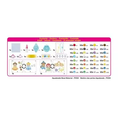 Aquabeads Mes accessoires de Princesses Disney