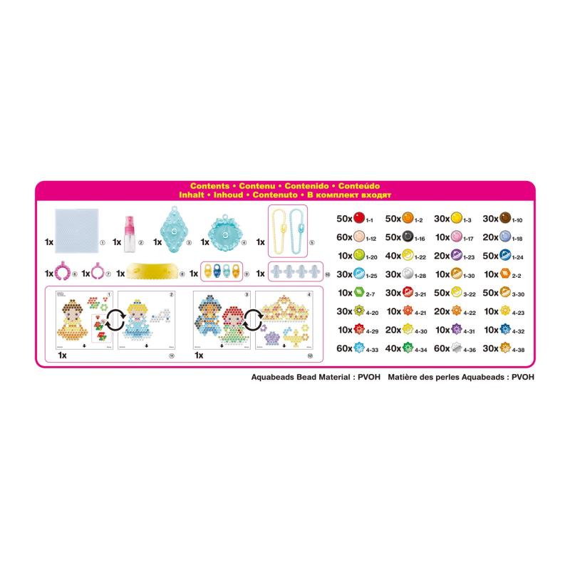 Aquabeads Mes accessoires de Princesses Disney