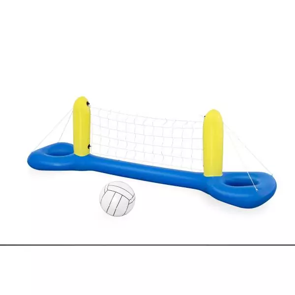 Jeu de piscine gonflable flottant Volley-ball - BESTWAY - 52133 - 244 x 64 x 76 cm