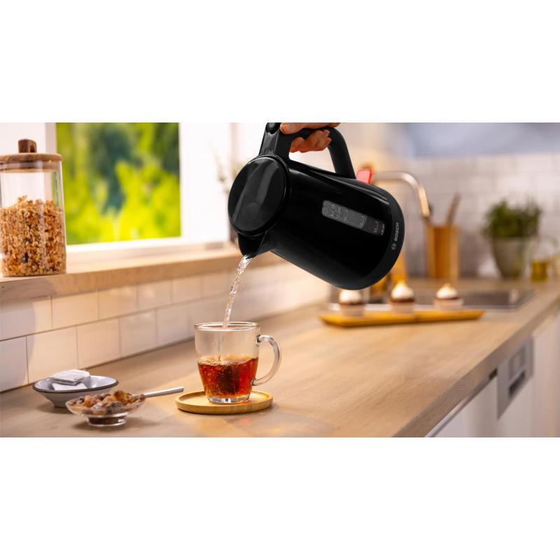 Bosch TWK1M123 bouilloire 1,7 L 2400 W Noir