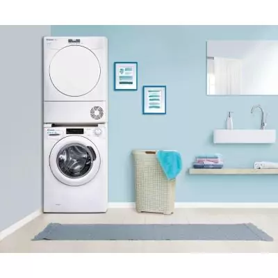 Candy EYE H8A2L-S sèche-linge Pose libre Charge avant 8 kg A++ Blanc