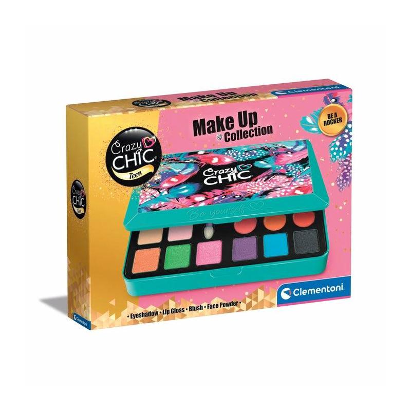 Clementoni Crazy Chic Palette de maquillage - Be Yourself, Be a Rocker