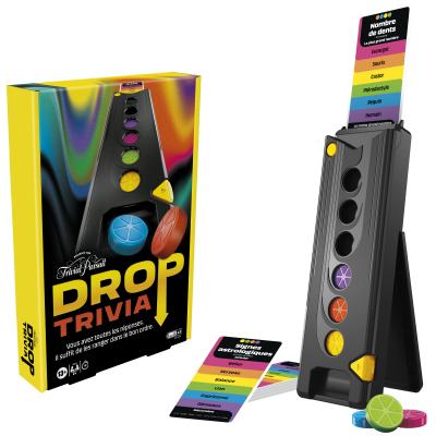 Hasbro Gaming Drop Trivia 15 min Jeu de société Fête