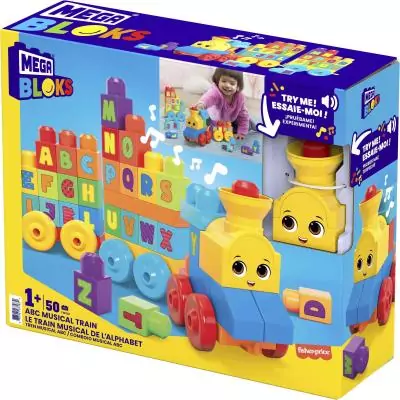 MEGA BLOKS Le Train de l'Alphabet