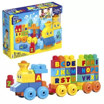 MEGA BLOKS Le Train de l'Alphabet