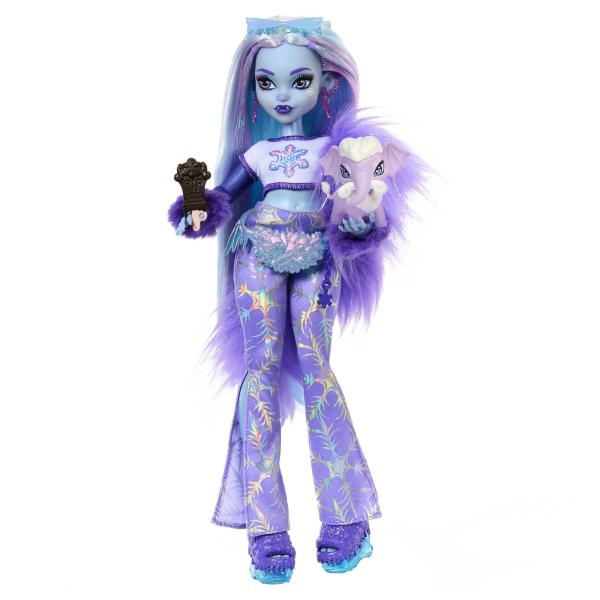 Monster High-Poupée Abbey Bominable-Poupée mode Yéti et accessoires HNF64