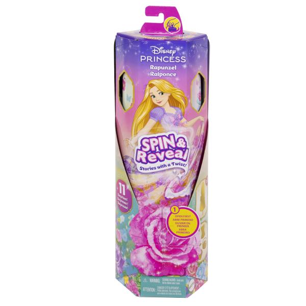 Disney Princess Disney – Poupée Princesses Disney SPIN & REVEAL Raiponce