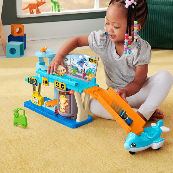 Fisher-Price-Little People-Aventures a l'Aéroport-Coffret HTJ26