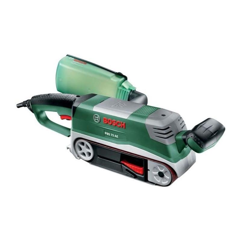 Ponceuse à bande Bosch PBS 75 AE avec coffret et bande abrasive