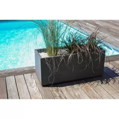 Jardinière Graphit Up 57 L - Gris anthracite