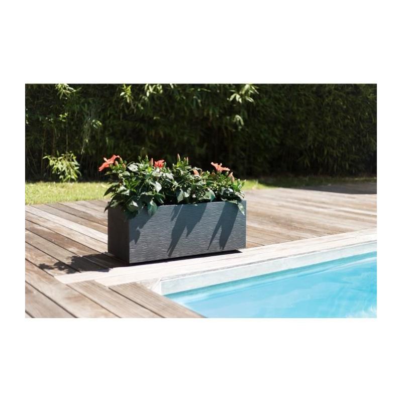 Jardinière Graphit Up 57 L - Gris anthracite