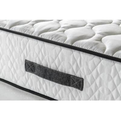 Ensemble matelas + sommiers 2 x 90 x 200cm - Ressorts ensachés - Confort 7 zones - Équilibré