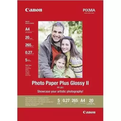 Papier photo Canon brillant 265gr - 20 feuilles A4