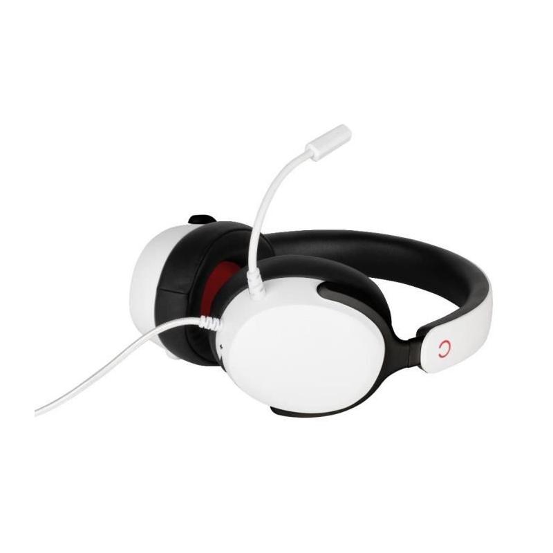 Casque gamer KONIX Nexus Nintendo Switch 2 Blanc