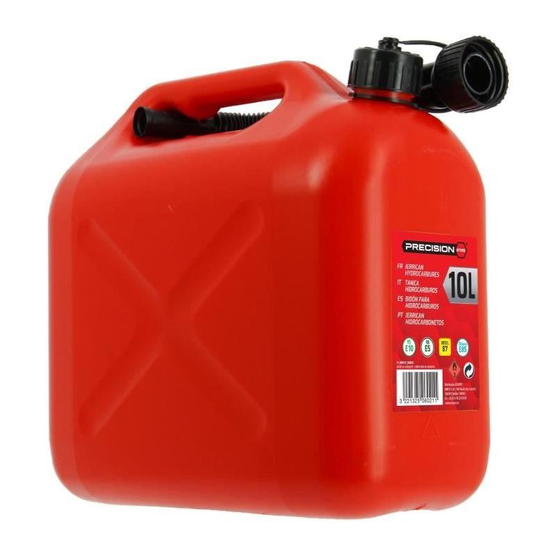 Jerrican plastique XL TECH 10L - Homologué hydrocarbures