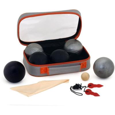 Triple triplette de pétanque K-RO - Noir Mat - 720g