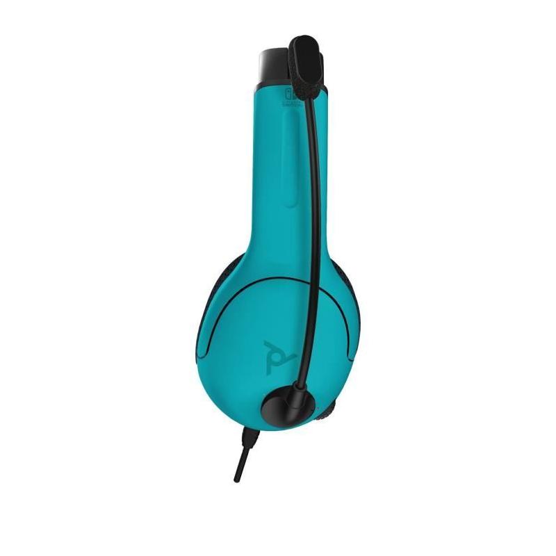 Casque gaming filaire PDP Airlite Nintendo Switch - Bleu néon et rouge