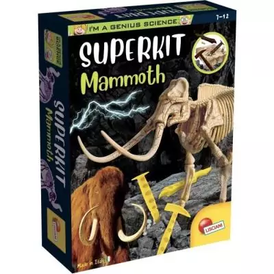 Super kit Mammouth - Kit Scientifique pour les Génies - Bloc à creuser