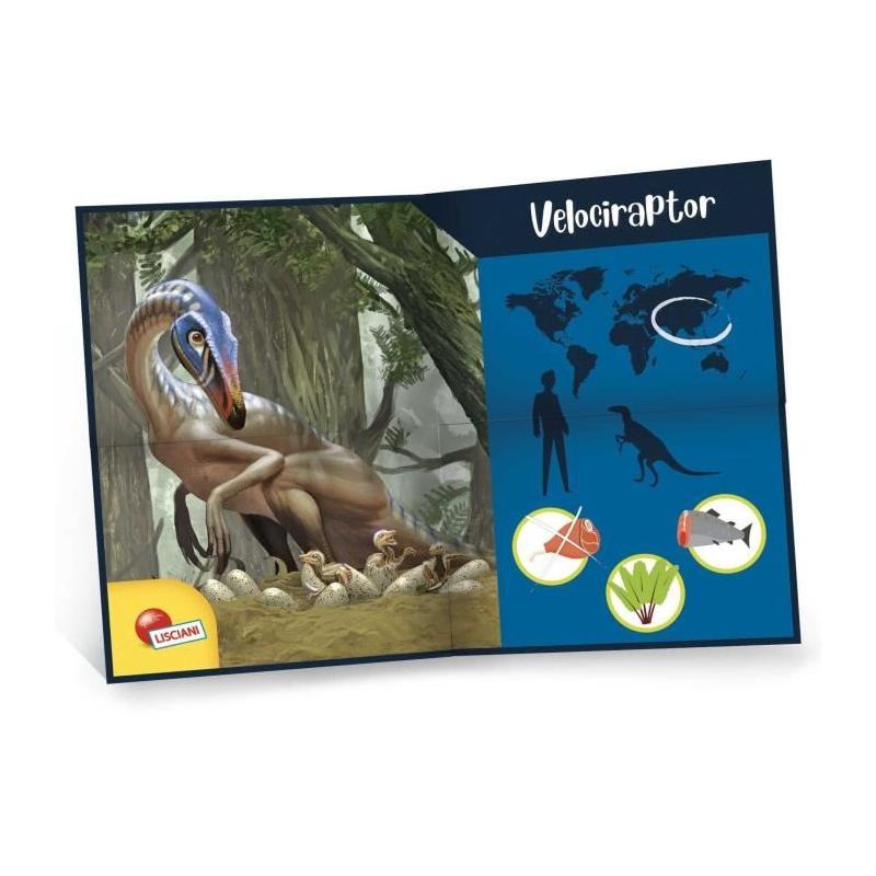 Super kit Velociraptor - Kit scientifique pour devenir un génie de l'archéologie