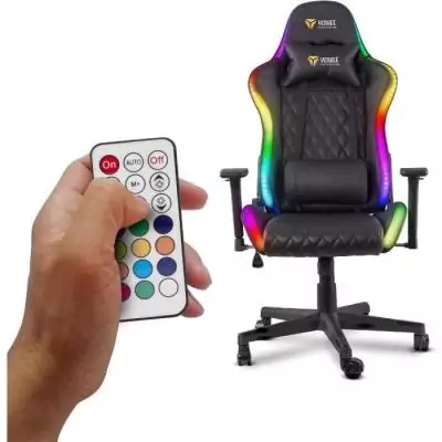 Chaise gaming STARDUST YENKEE YGC 300RGB - Confort et style futuriste Chaise gaming STARDUST YENKEE YGC 300RGB - Confort et style futuriste