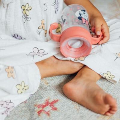 Tasse d'apprentissage 360° Minnie avec disque anti-fuite