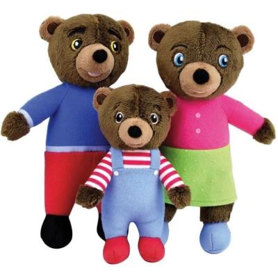 Coffret peluche PETIT OURS BRUN pour une famille câline