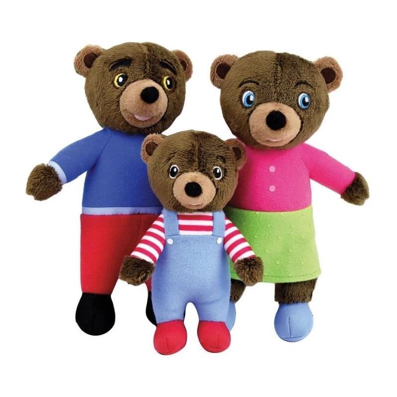 Coffret peluche PETIT OURS BRUN pour une famille câline