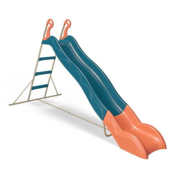 Toboggan - ALEO BY TRIGANO - LINOU - 2,63 m - Bleu - Certifié Origine France Garantie