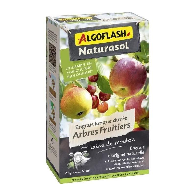 Engrais fruitiers durable: ALGOFLASH NATURASOL 2kg
