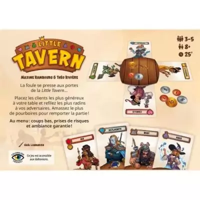 Jeux de société Little Tavern: Du plaisir en famille! Jeux de société Little Tavern: Du plaisir en famille!