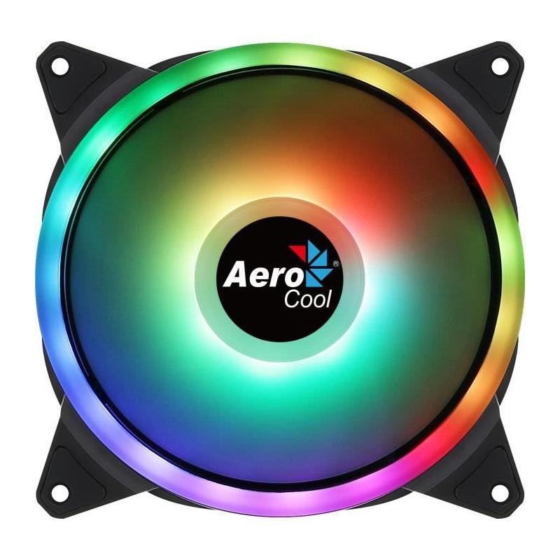Ventilateur PC AEROCOOL Duo 14 ARGB - Rafraîchit en toute discrétion