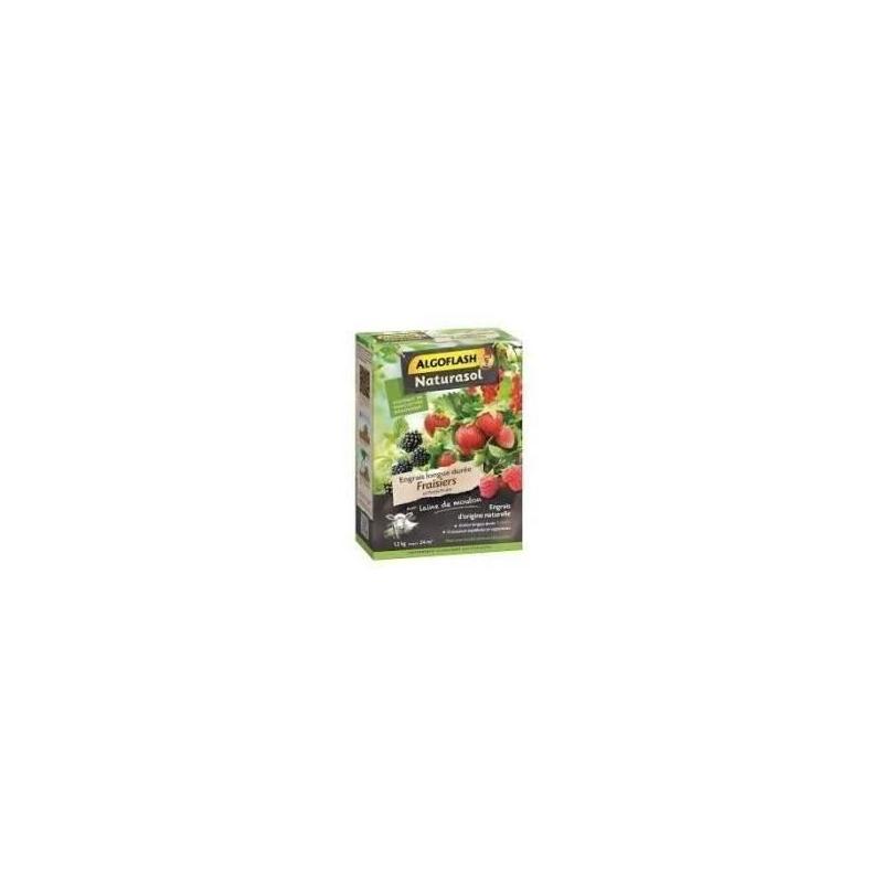 Engrais Fraisiers et Petits Fruits - ALGOFLASH NATURASOL - 1,2 kg