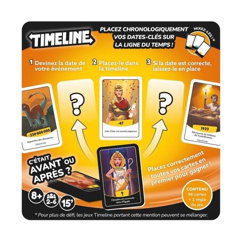 Timeline Jeux & Loisirs: Boîte compacte pour des heures de plaisir!