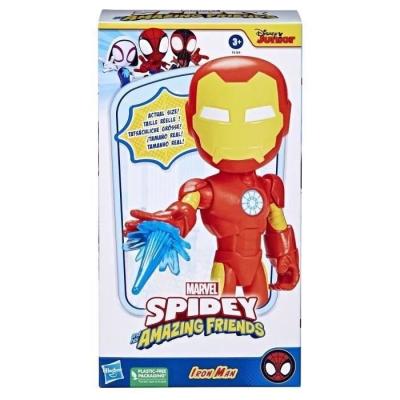 Figurine Iron Man 22 cm pour enfants dès 3 ans - Hasbro Marvel Spidey et Ses Amis Extraordinaires