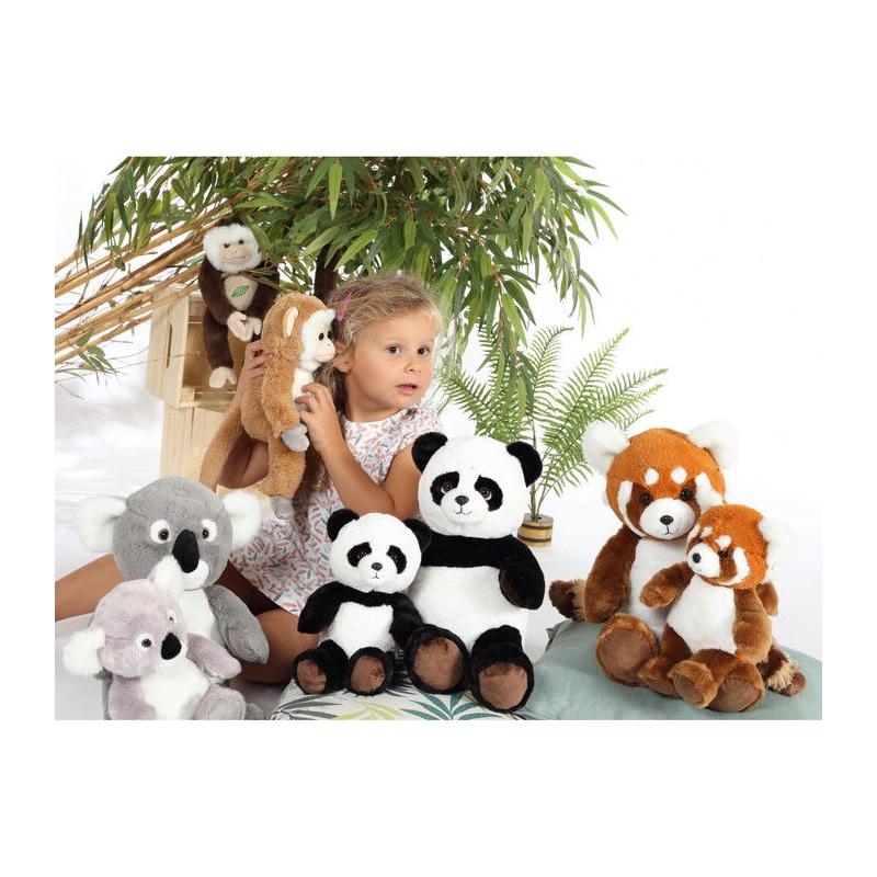 Peluche Panda Roux de la forêt verte - 20 cm