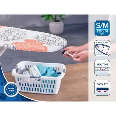 Housse table à repasser Leifheit Cotton Comfort M 71602, rembourrage 3mm