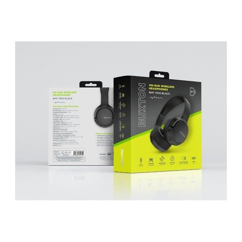 Casque sans fil - Buxton BHP 7300 BLACK