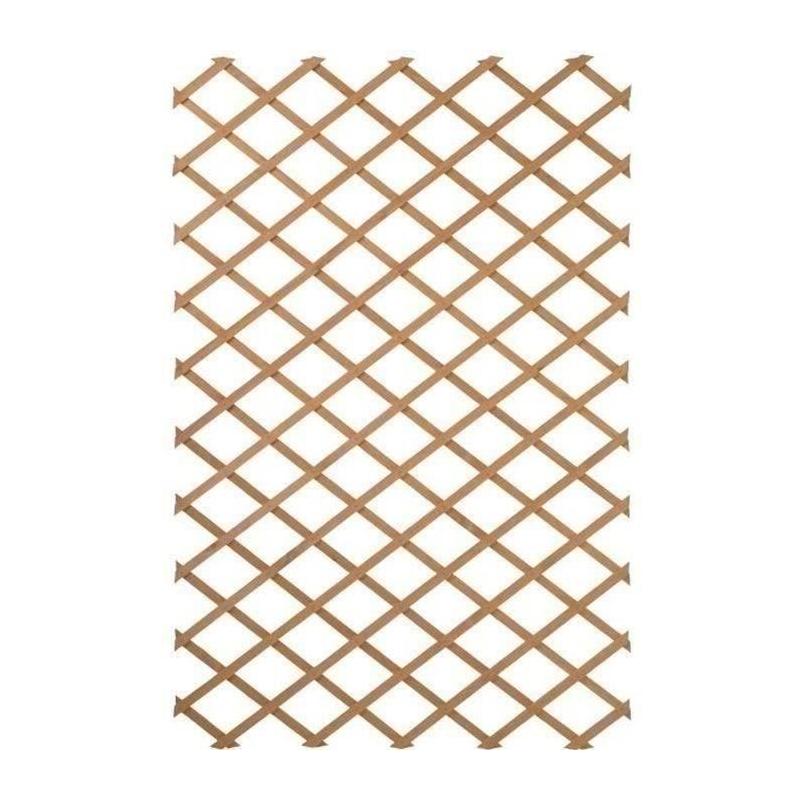 Palissade de jardin 100x200 cm - Bois Naturel