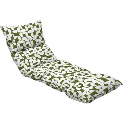 Coussin de bain de soleil JARDIN PRIVE - FLOCONS ECLIPSE - Avocat