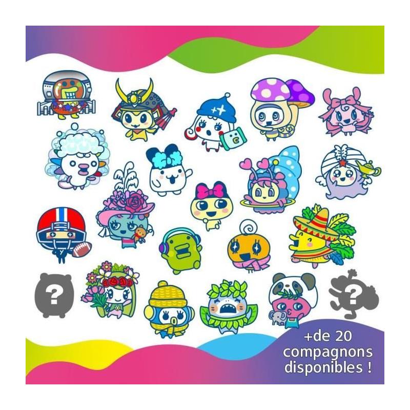 Tamagotchi Uni: Animal virtuel violet avec bracelet montre
